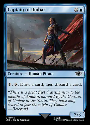 Captain of Umbar - ltr Spoiler