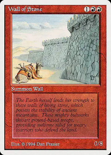 Wall of Stone - sum Spoiler