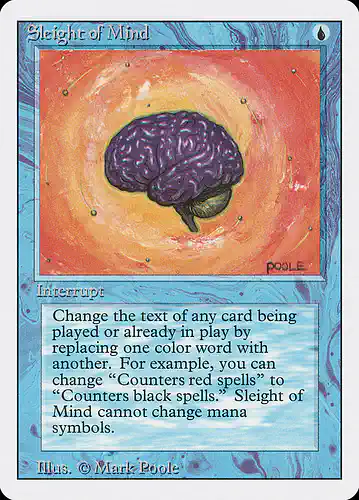 Sleight of Mind - 3ed Spoiler