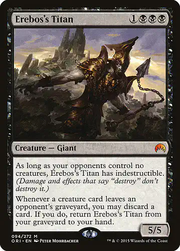 Erebos's Titan - ori Spoiler