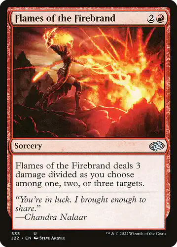 Flames of the Firebrand - j22 Spoiler