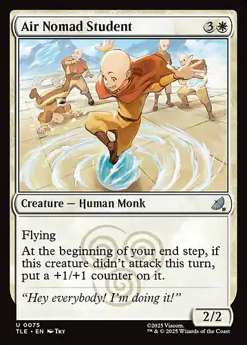 Air Nomad Student - tle Spoiler