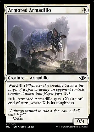 Armored Armadillo - otj Spoiler