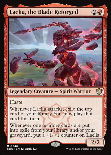 Laelia, the Blade Reforged - soc Spoiler