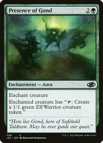 Presence of Gond - j22 Spoiler