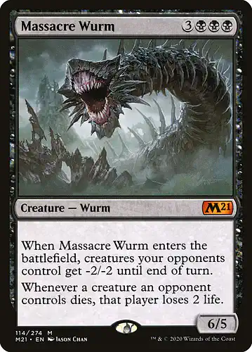 Massacre Wurm - m21 Spoiler