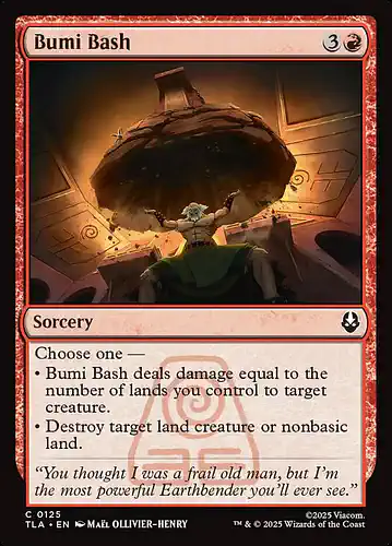 Bumi Bash - tla Spoiler