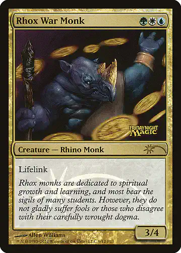 Rhox War Monk - f11 Spoiler