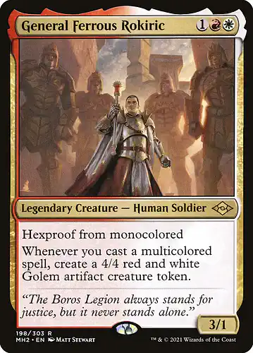 General Ferrous Rokiric - mh2 Spoiler