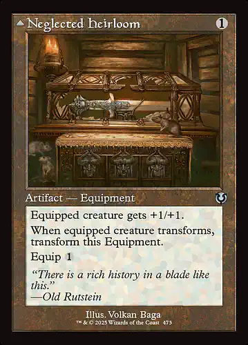 Neglected Heirloom - inr Spoiler