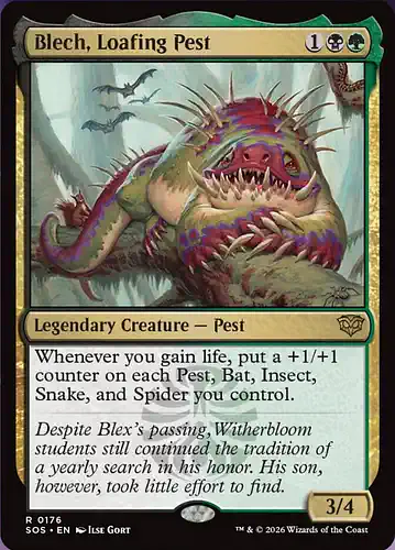 Blech, Loafing Pest - sos Spoiler
