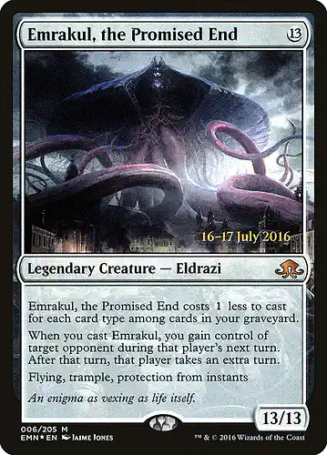 Emrakul, the Promised End - emn Spoiler