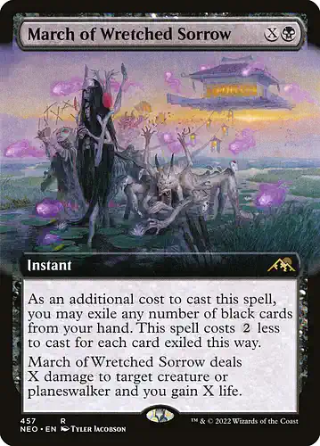 March of Wretched Sorrow - neo Spoiler