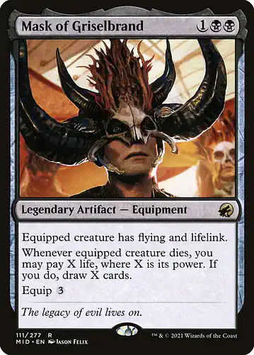 Mask of Griselbrand - mid Spoiler
