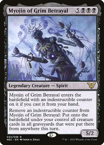 Myojin of Grim Betrayal - nec Spoiler
