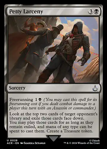 Petty Larceny - acr Spoiler