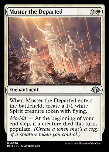 Muster the Departed - mh3 Spoiler