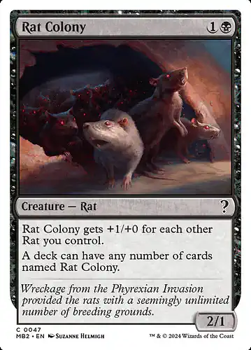 Rat Colony - mb2 Spoiler