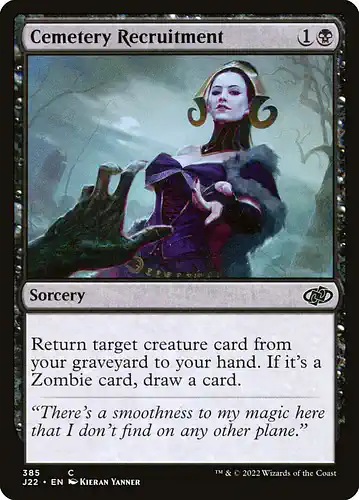 Cemetery Recruitment - j22 Spoiler