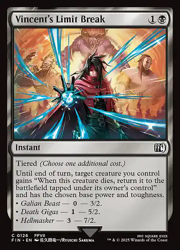 Vincent's Limit Break - fin Spoiler
