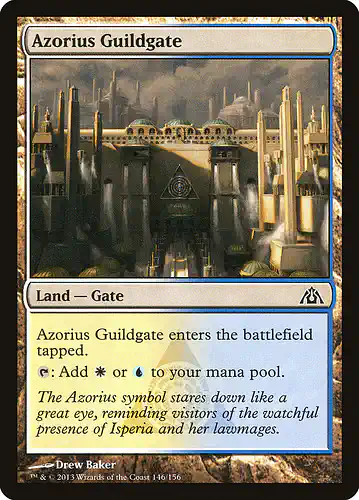 Azorius Guildgate - dgm Spoiler