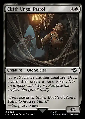 Cirith Ungol Patrol - ltr Spoiler