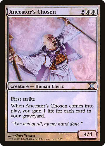 Ancestor's Chosen - 10e Spoiler