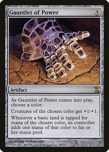 Gauntlet of Power - tsp Spoiler