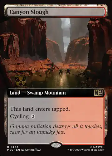Canyon Slough - msc Spoiler