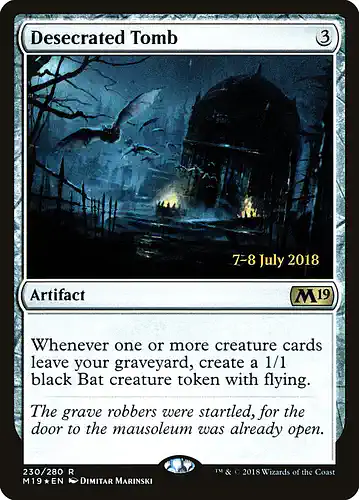 Desecrated Tomb - m19 Spoiler