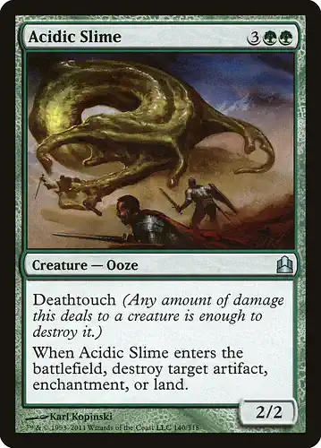 Acidic Slime - cmd Spoiler