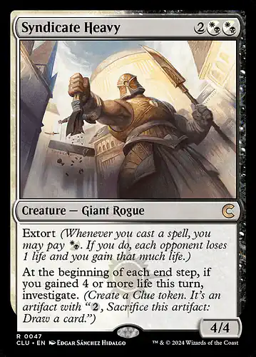 Syndicate Heavy - clu Spoiler