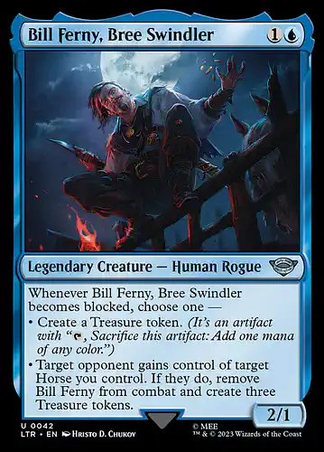 Bill Ferny, Bree Swindler - ltr Spoiler