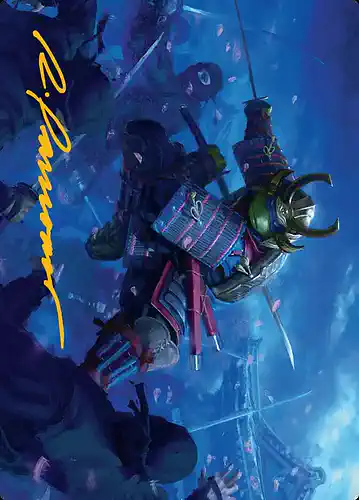 Leonardo, Sewer Samurai - tmt Spoiler