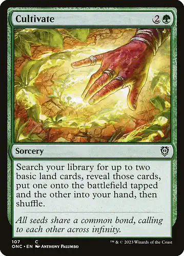 Cultivate - onc Spoiler