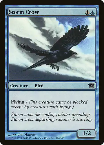Storm Crow - 9ed Spoiler
