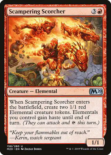Scampering Scorcher - m20 Spoiler