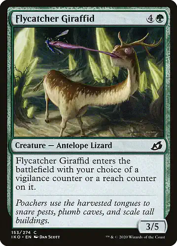 Flycatcher Giraffid - iko Spoiler