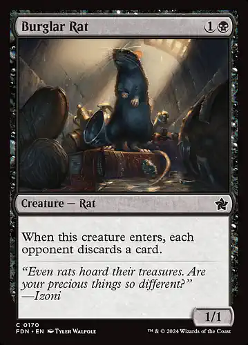 Burglar Rat - fdn Spoiler