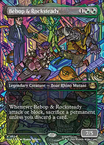 Bebop & Rocksteady - tmt Spoiler