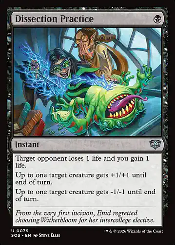 Dissection Practice - sos Spoiler