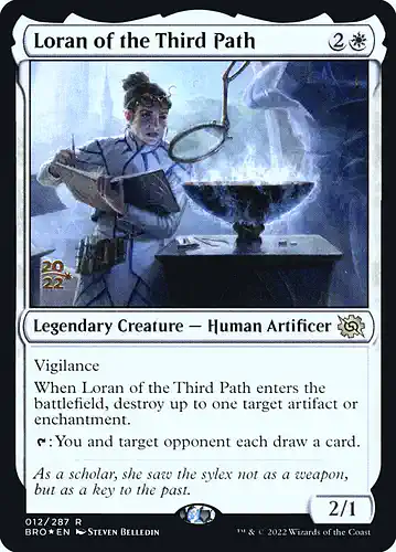 Loran of the Third Path - bro Spoiler