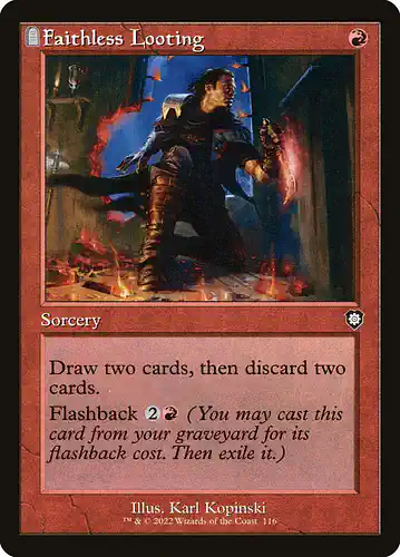 Faithless Looting - brc Spoiler