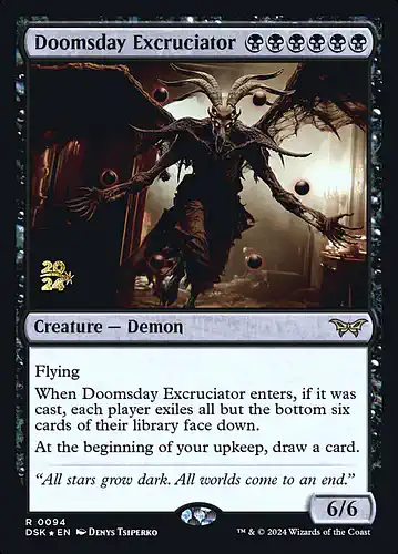 Doomsday Excruciator - dsk Spoiler
