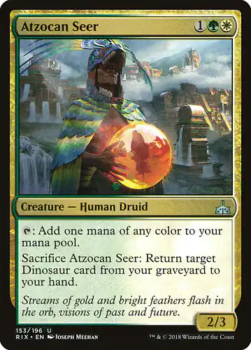 Atzocan Seer - rix Spoiler