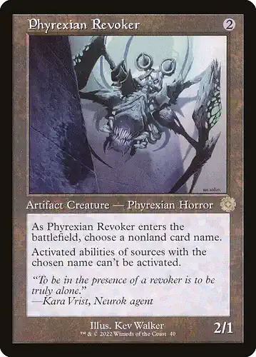 Phyrexian Revoker - brr Spoiler