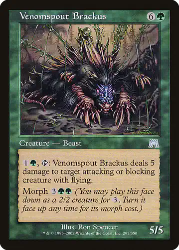 Venomspout Brackus - ons Spoiler