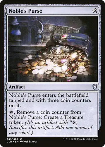 Noble's Purse - clb Spoiler
