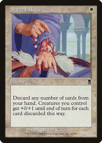 Sacred Rites - ody Spoiler