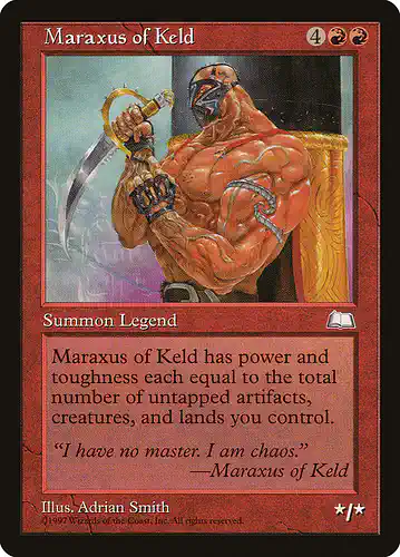 Maraxus of Keld - wth Spoiler